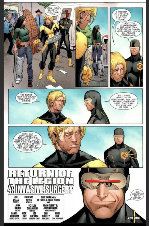 New Mutants Vol 3 Issue 4 Page 22 - published by P: Diogenes Neves I: Craig Yeung